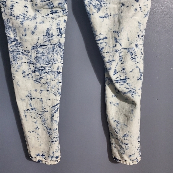 Lucy Diamonds Womens Jean Jeggings Acid Wash Distressed Size 18 - Picture 6 of 8